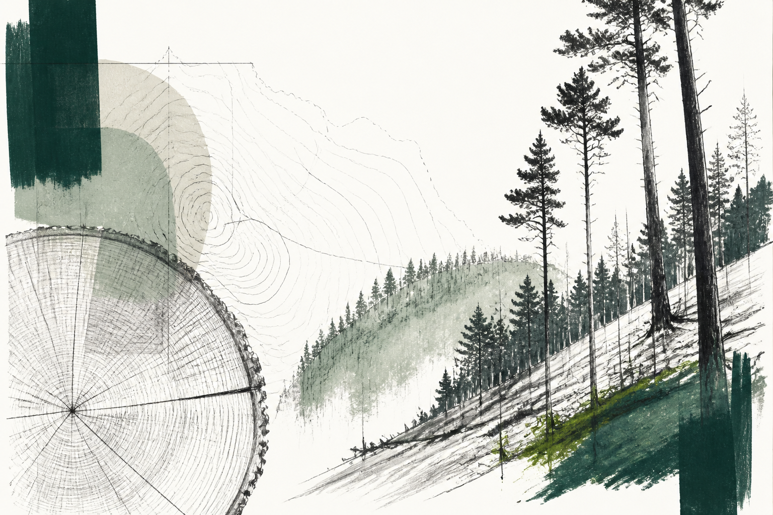 Croquis éditorial — Forêts